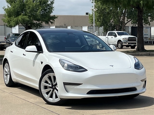 Used 2022 Tesla Model 3 Long Range with VIN 5YJ3E1EB7NF272813 for sale in Arlington, TX
