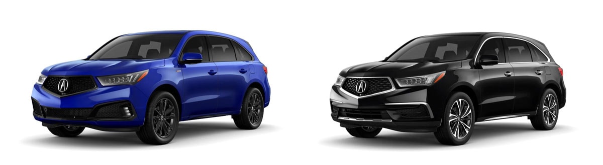 2020 Acura MDX vs 2020 Acura MDX Hybrid