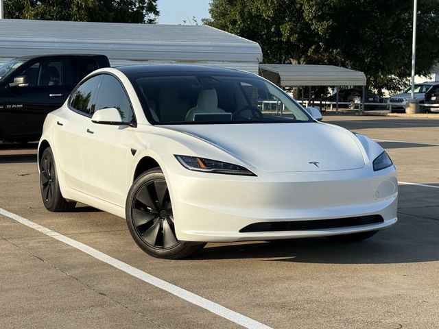 Used 2025 Pearl White Multi-Coat Tesla Long Range image 2
