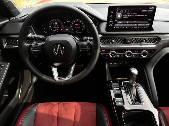 Certified Used 2024 Liquid Carbon Metallic Acura A-Spec Tech Package image 13