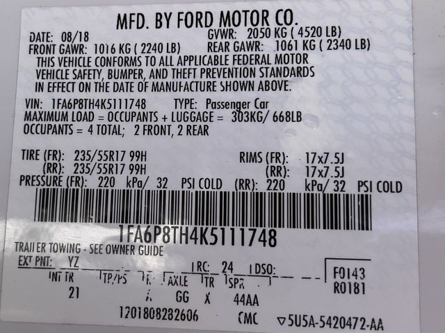 Used 2019 Oxford White Ford Ecoboost image 32