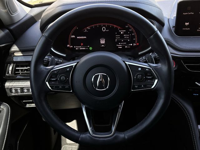 Certified Used 2023 Liquid Carbon Metallic Acura Advance image 14
