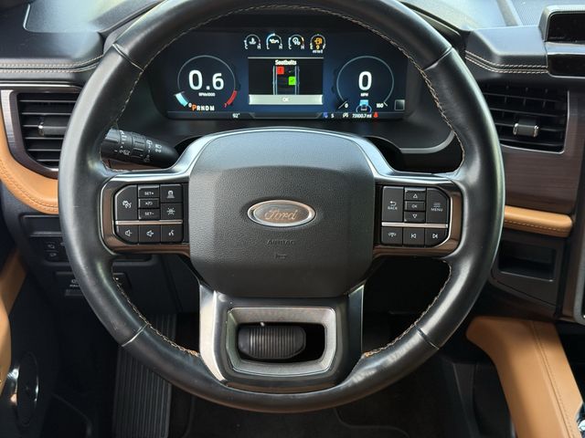 Used 2022 Star White Metallic Tri-Coat Ford Platinum image 12