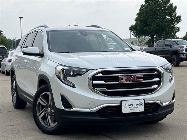 Used 2021 GMC Terrain SLT with VIN 3GKALPEVXML389476 for sale in Arlington, TX