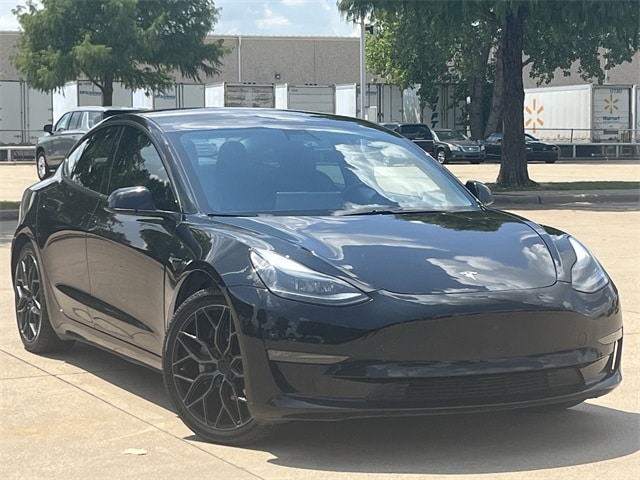 Used 2021 Tesla Model 3 Base with VIN 5YJ3E1EB9MF916438 for sale in Arlington, TX