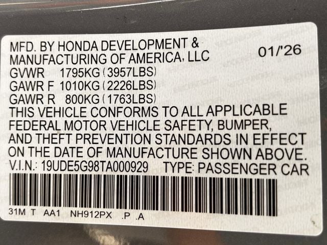 New 2026 Urban Gray Pearl Acura Type S image 36