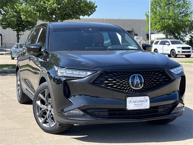 Certified 2022 Acura MDX A-Spec Package with VIN 5J8YE1H07NL047533 for sale in Arlington, TX