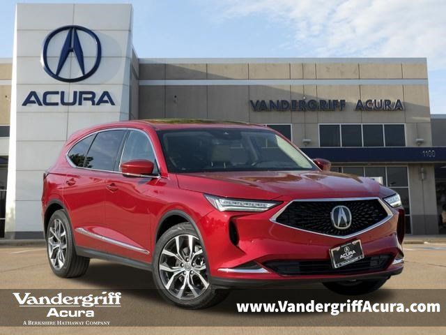 Performance Red Pearl 2024 Acura MDX SUV / Crossover Front-Wheel Drive Automatic