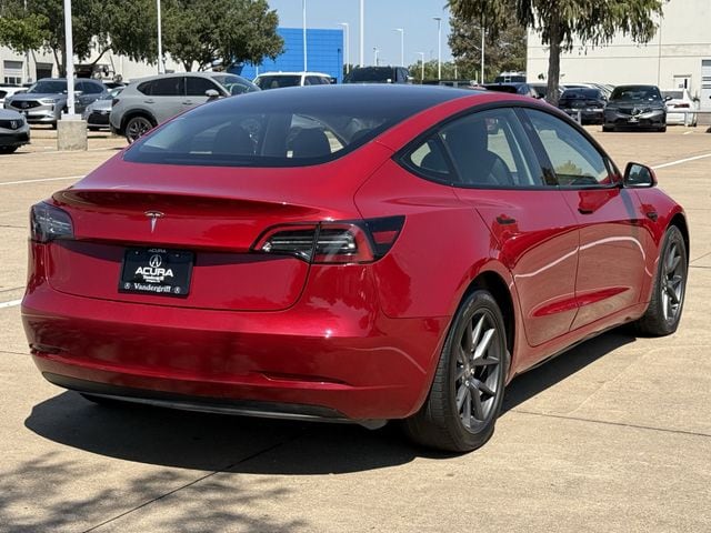 Used 2023 Red Multi-Coat Tesla Base image 4