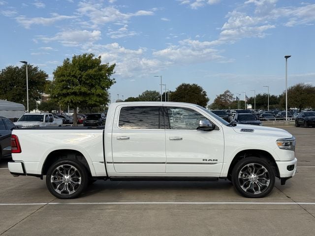 Used 2022 Bright White Clearcoat Ram Limited image 3