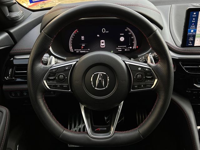 Certified Used 2025 Majestic Black Pearl Acura A-Spec Advance Package image 14