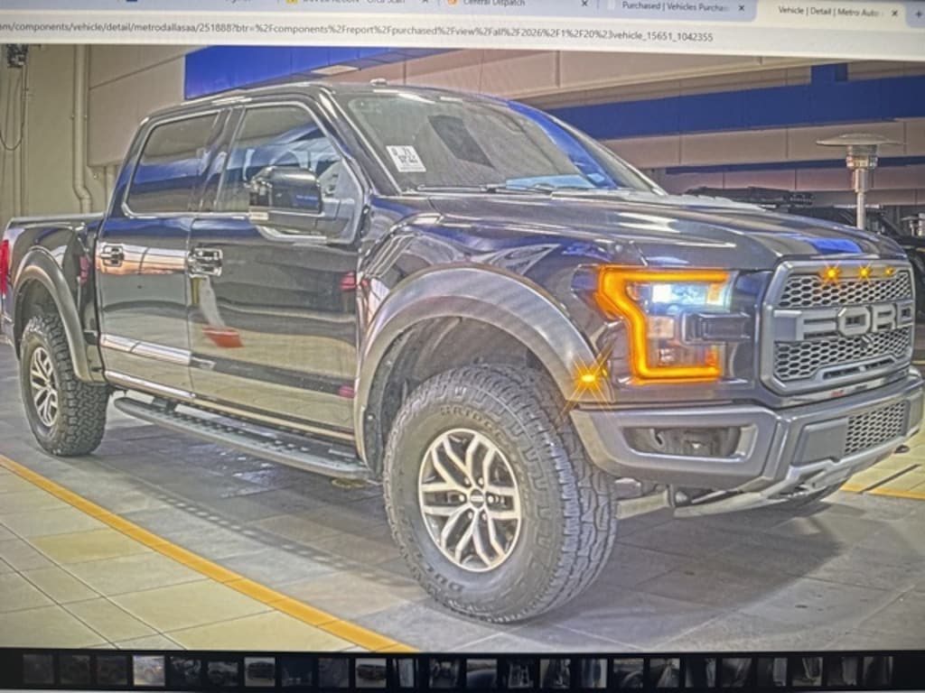 Used 2017 Ford F-150 Raptor Truck SuperCrew Cab