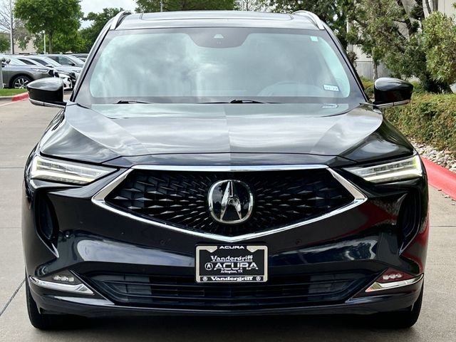 Used 2023 Majestic Black Pearl Acura Advance image 8