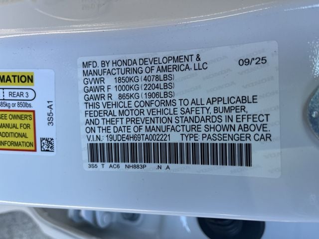 Used 2026 Platinum White Pearl Acura A-Spec Tech Package image 34