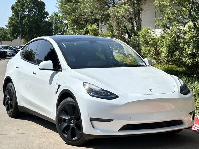 Used 2023 Tesla Model Y Long Range with VIN 7SAYGDEE5PA127025 for sale in Arlington, TX