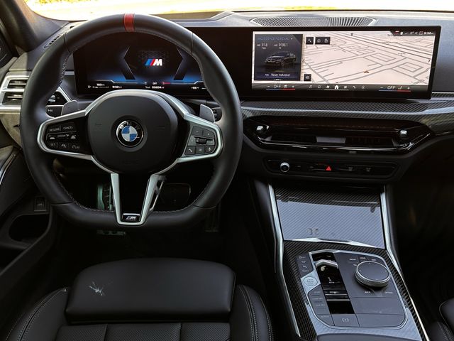 Used 2025 Black Sapphire Metallic BMW M340i xDrive image 13
