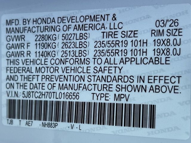 New 2026 Platinum White Pearl Acura Advance Package image 36