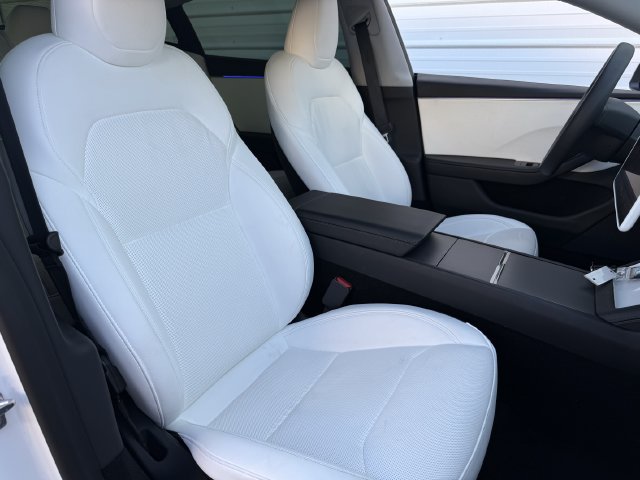 Used 2025 Pearl White Multi-Coat Tesla Long Range image 23