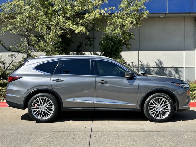 Certified Used 2023 Liquid Carbon Metallic Acura Advance image 3