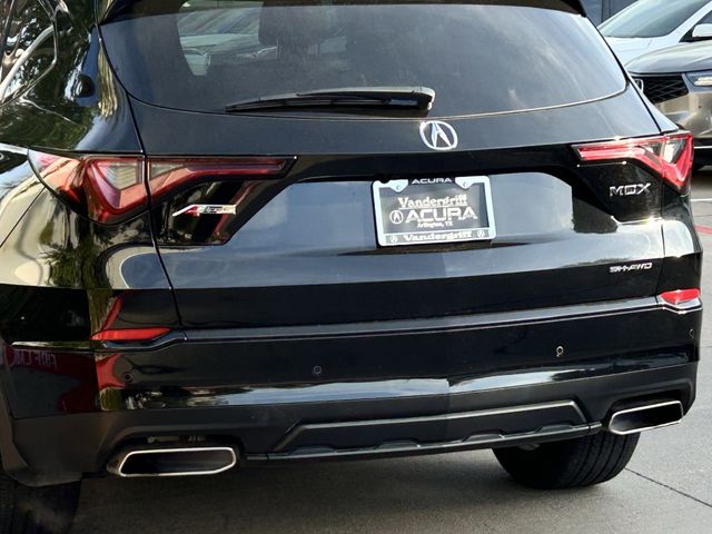 Certified Used 2025 Majestic Black Pearl Acura A-Spec Advance Package image 6