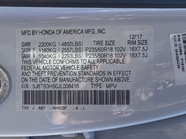 2018 Acura RDX Technology Package - Photo 31
