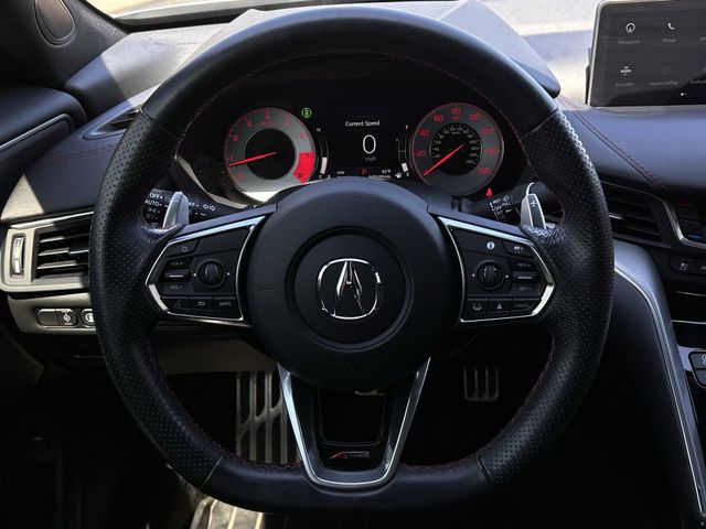 Certified Used 2023 Lunar Silver Metallic Acura A-Spec Package image 14