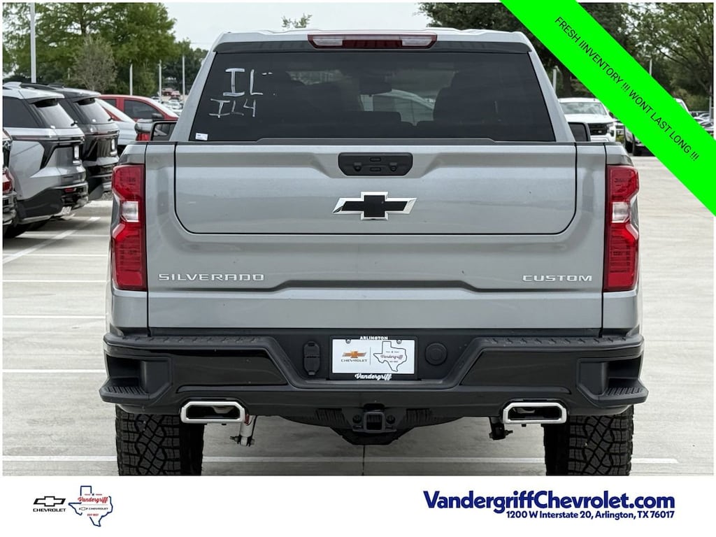 New 2026 Chevrolet Silverado 1500 Custom Trail Boss Truck Crew Cab