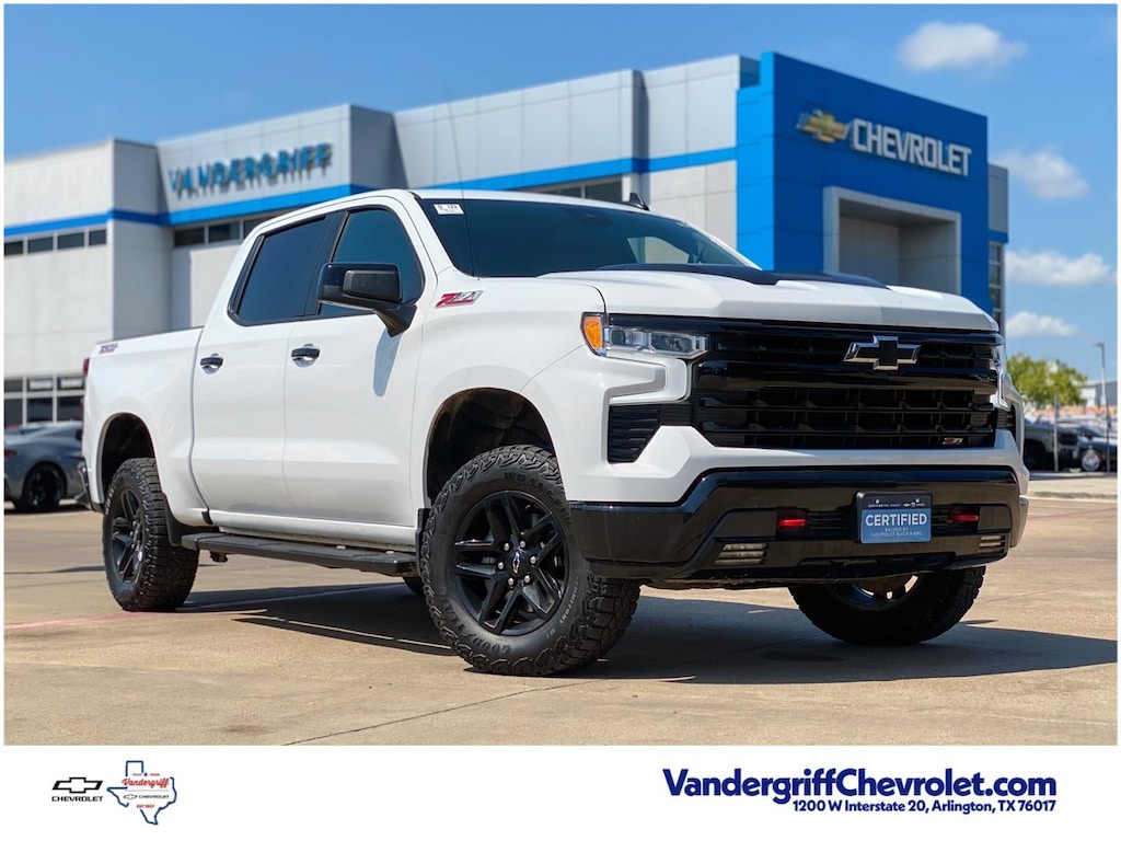 Certified 2024 Chevrolet Silverado 1500 LT Trail Boss Truck Crew Cab