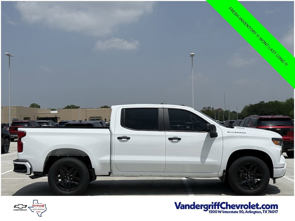New 2026 Chevrolet Silverado 1500 Custom Truck Crew Cab