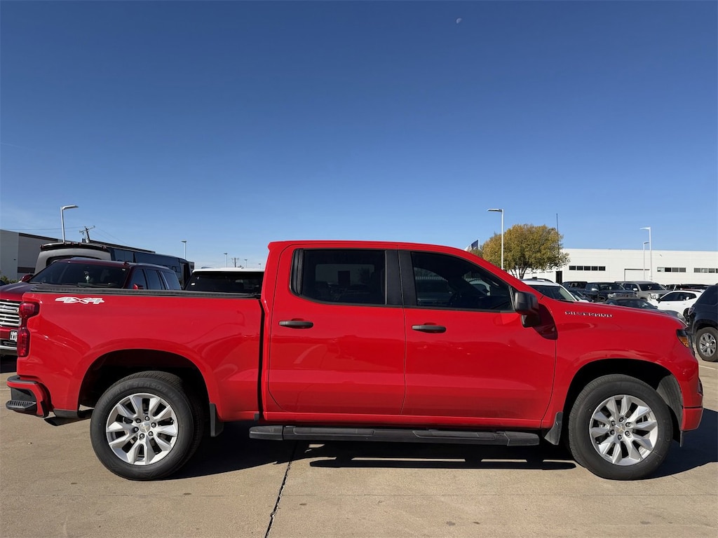 Certified 2022 Chevrolet Silverado 1500 Custom Truck Crew Cab