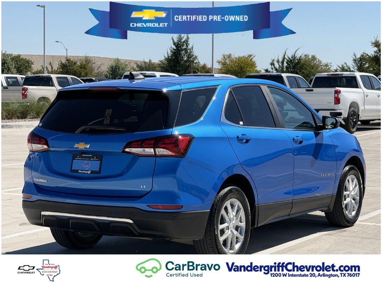Used 2024 Riptide Blue Metallic Chevrolet LT image 4