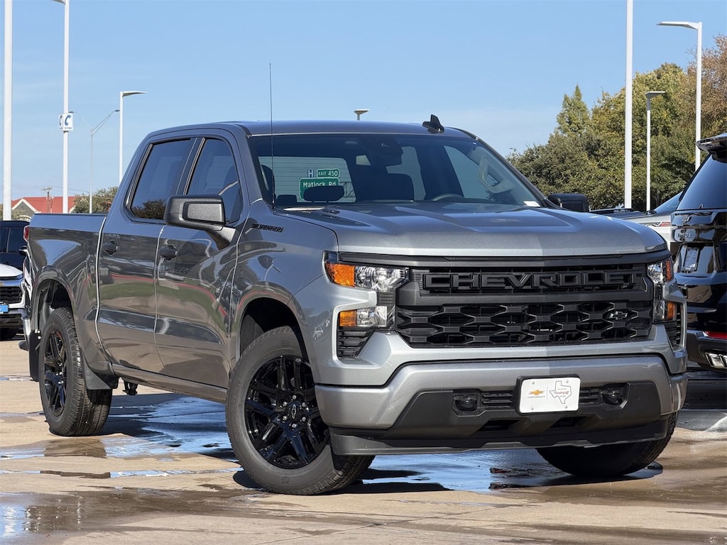New 2026 Chevrolet Silverado 1500 Custom Truck Crew Cab