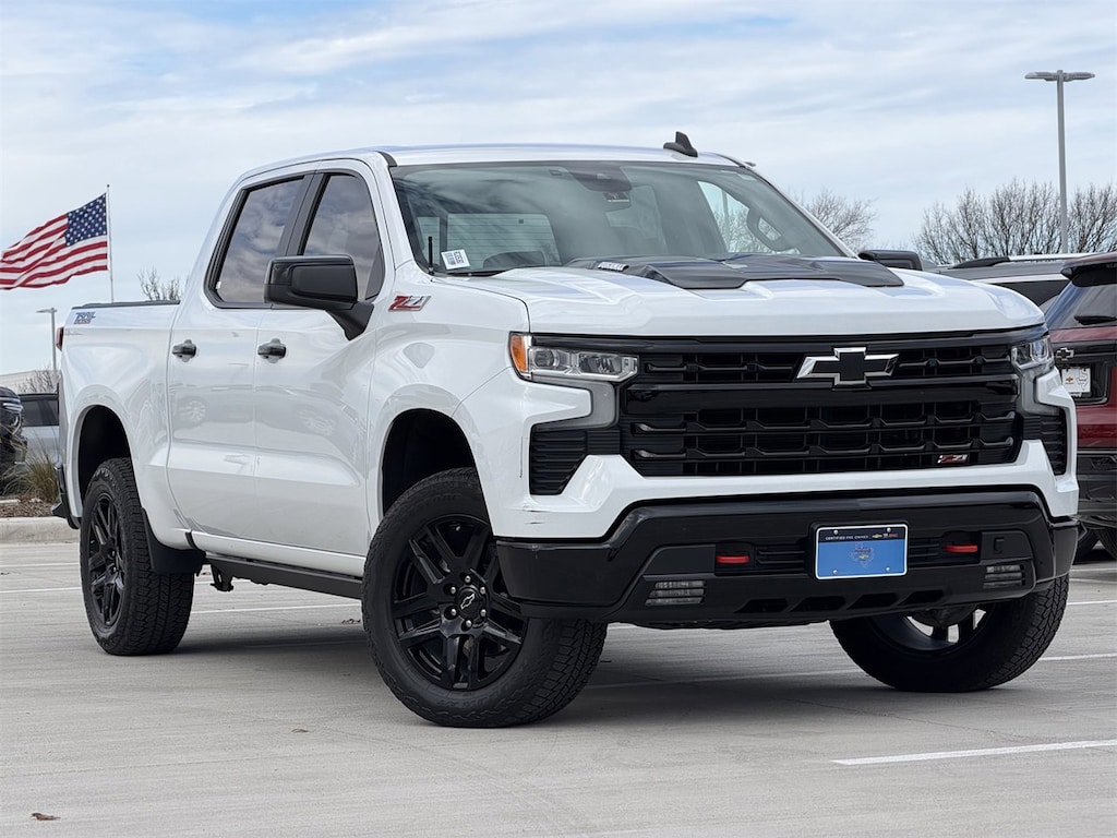 Certified 2024 Chevrolet Silverado 1500 LT Trail Boss Truck Crew Cab
