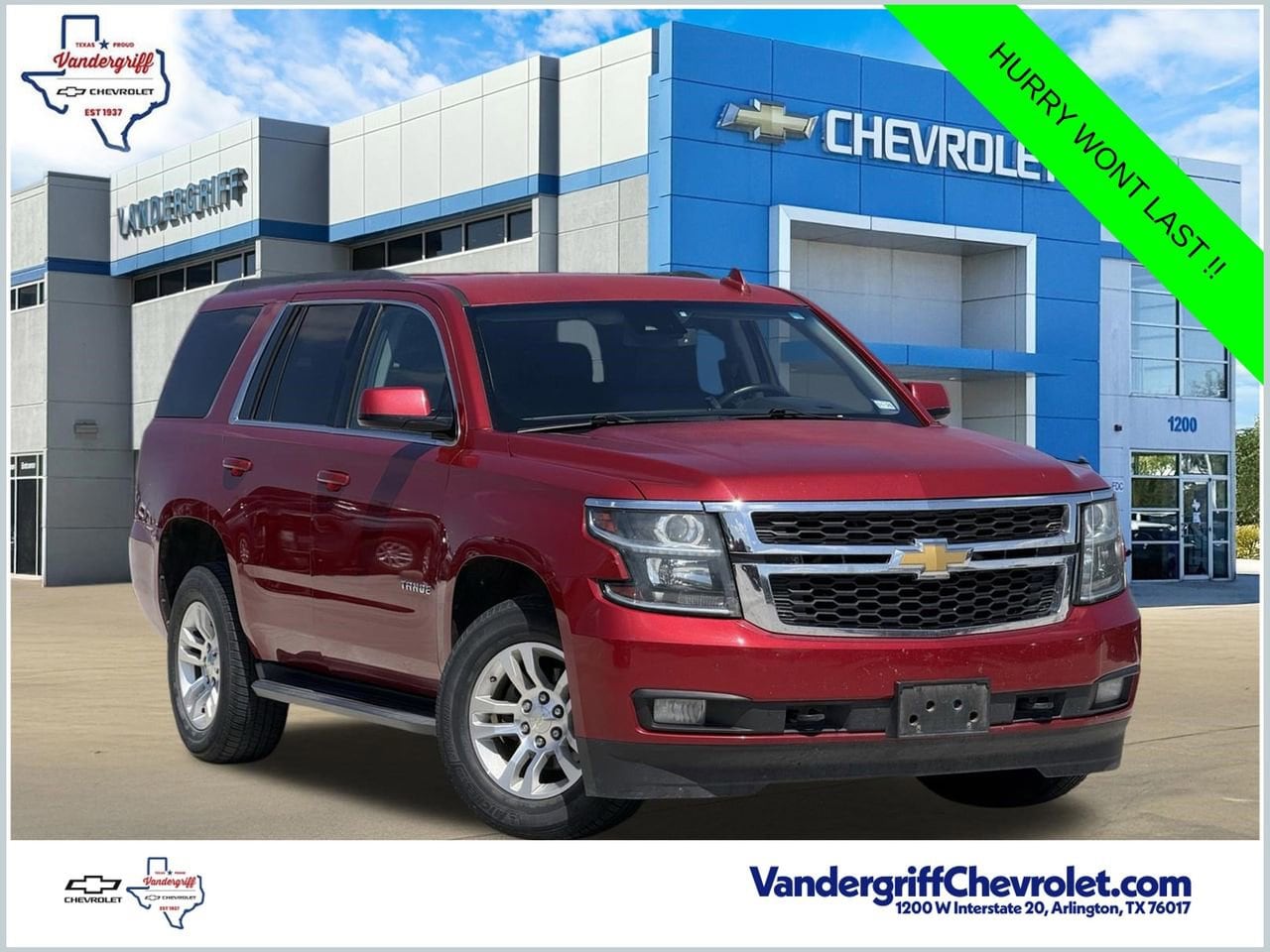 2015 Chevrolet Tahoe SUV 