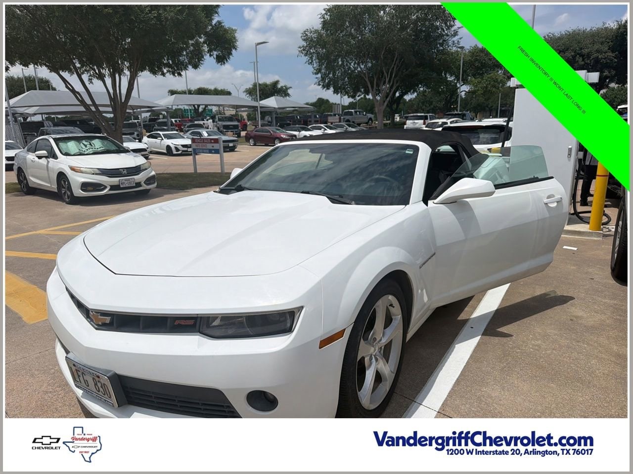 2015 Chevrolet Camaro 3.6 Convertible 1LT's photo