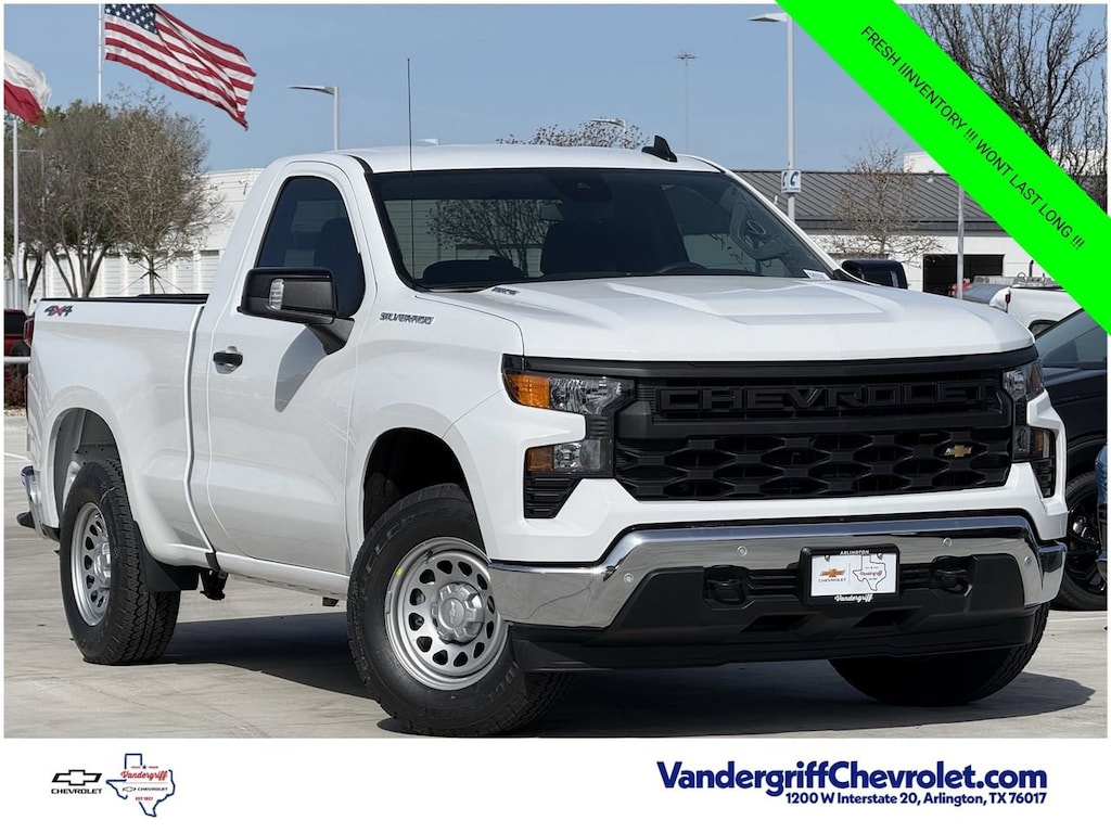 New 2026 Chevrolet Silverado 1500 WT Truck Regular Cab