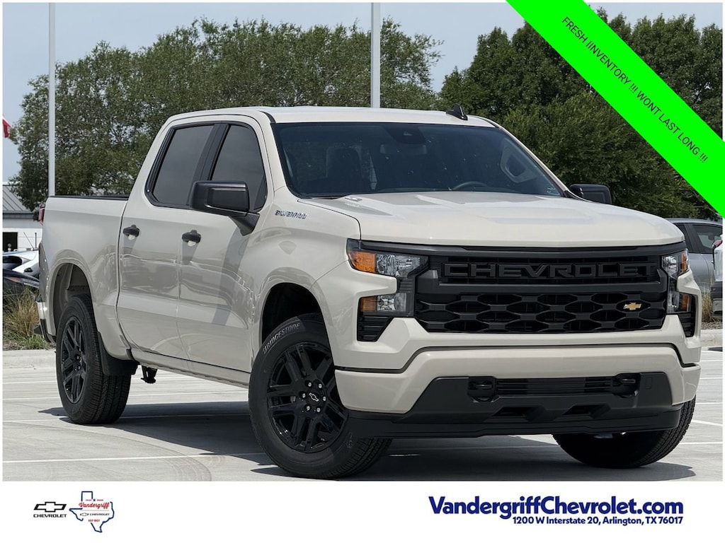 New 2026 Chevrolet Silverado 1500 Custom Truck Crew Cab