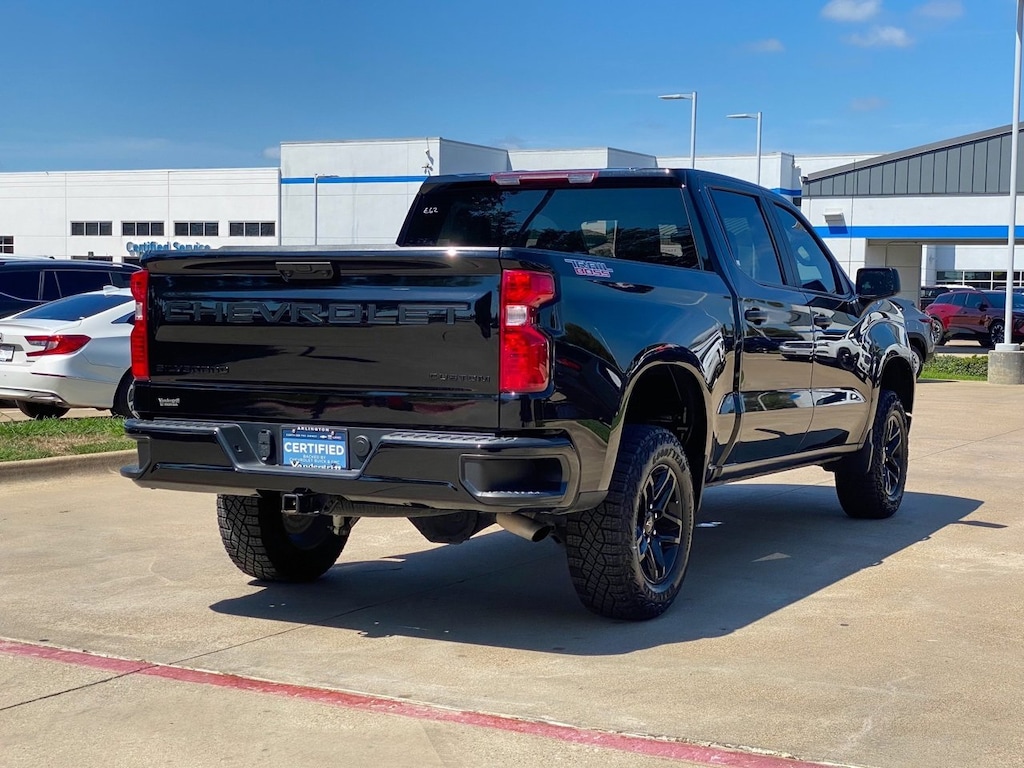 Certified 2024 Chevrolet Silverado 1500 Custom Trail Boss Truck Crew Cab