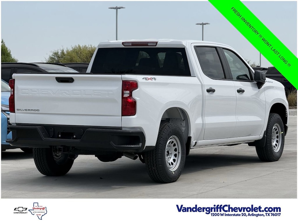 New 2026 Chevrolet Silverado 1500 WT Truck Crew Cab
