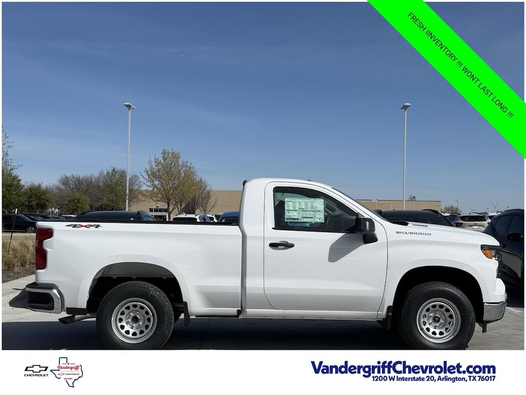 New 2026 Chevrolet Silverado 1500 WT Truck Regular Cab