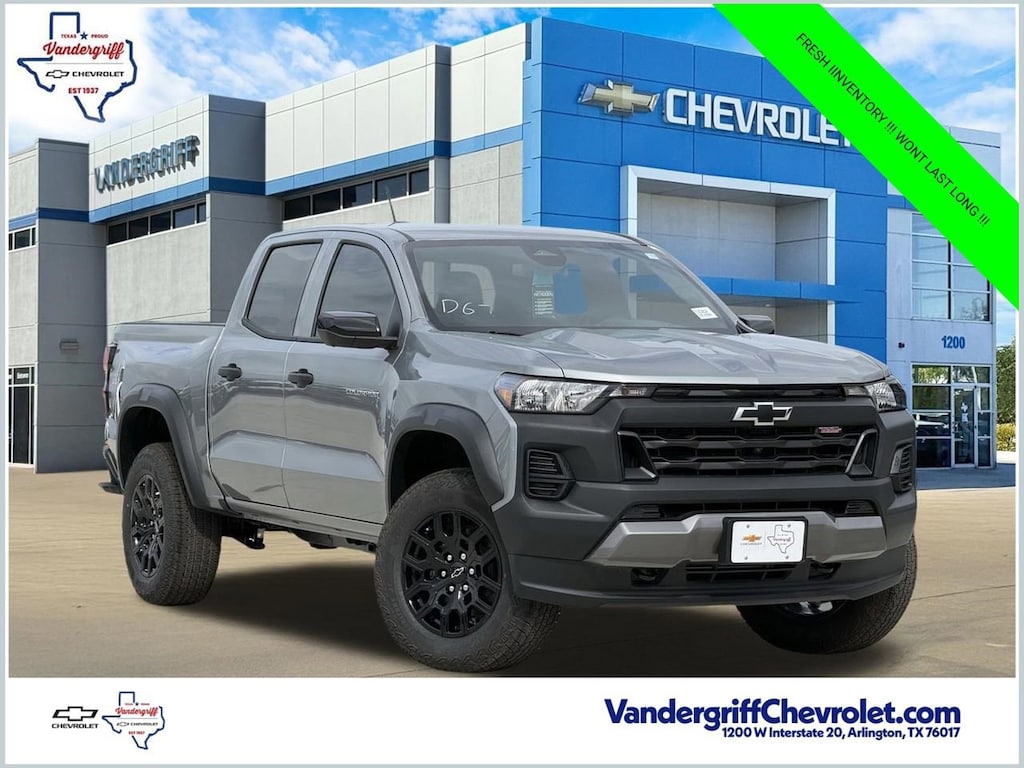 New 2026 Chevrolet Colorado Trail Boss Truck Crew Cab