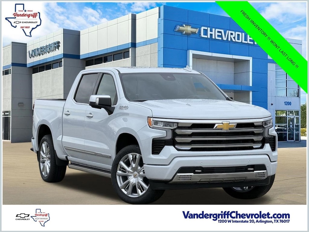 New 2026 Chevrolet Silverado 1500 High Country Truck Crew Cab