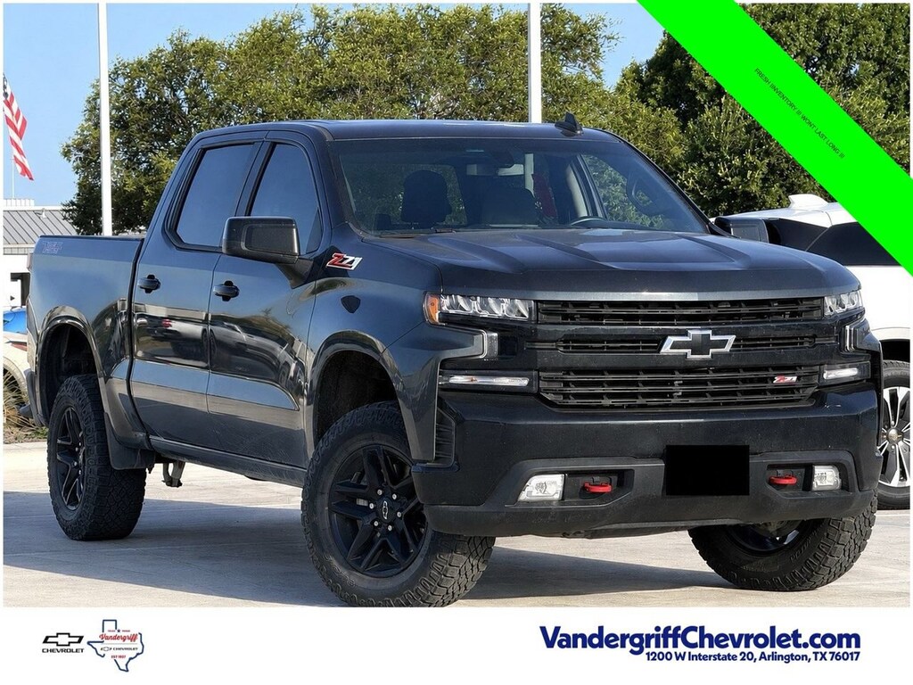 Used 2022 Chevrolet Silverado 1500 LTD LT Trail Boss Truck Crew Cab