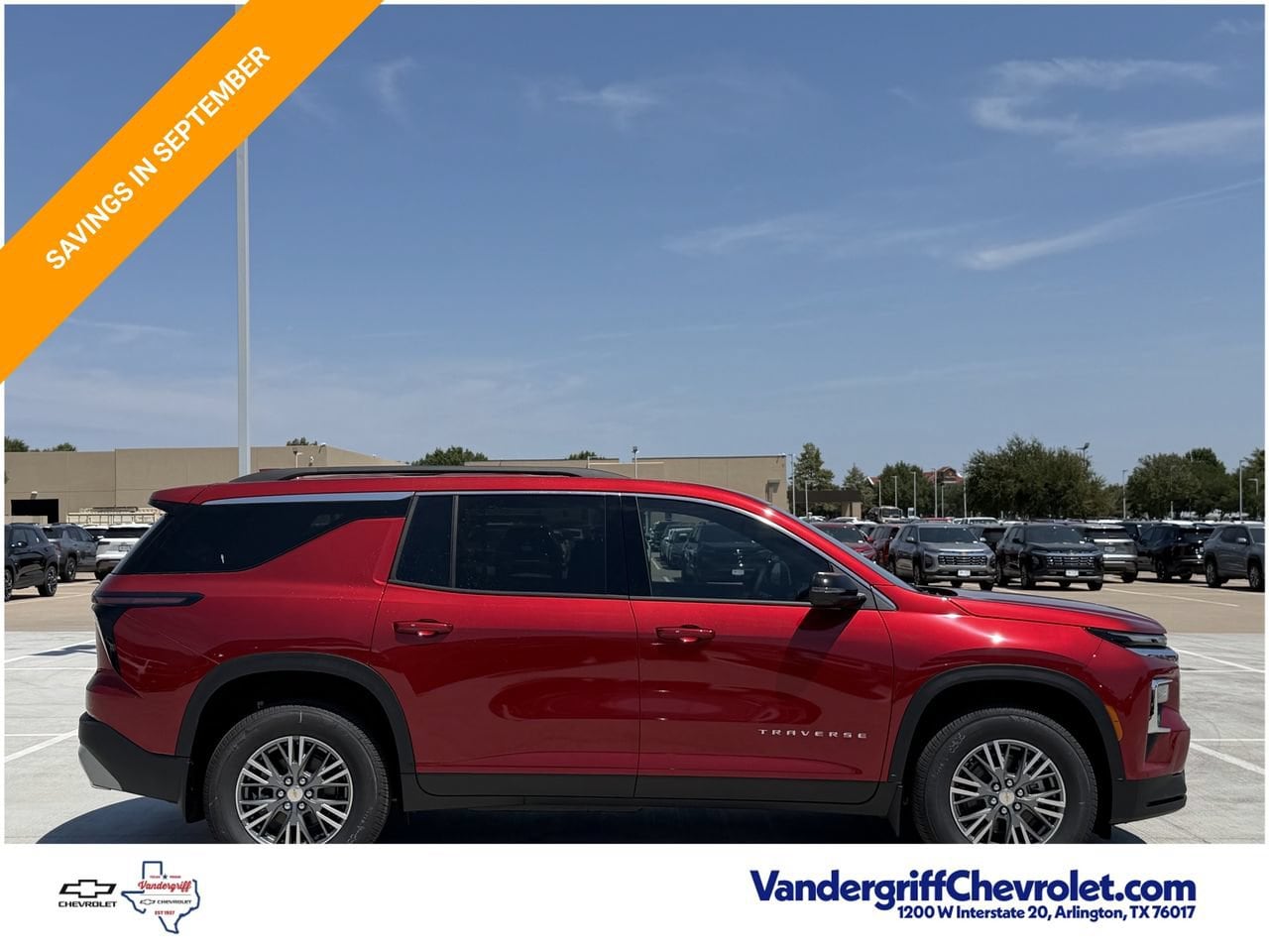 New 2026 Radiant Red Tintcoat Chevrolet LT image 3