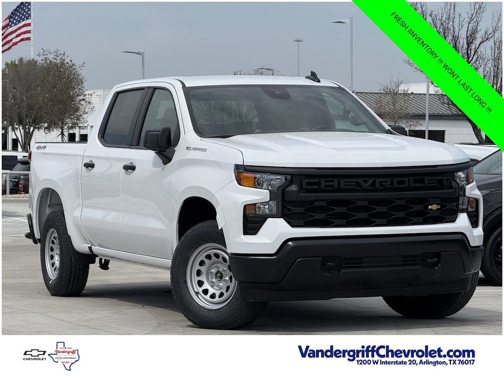 New 2026 Chevrolet Silverado 1500 WT Truck Crew Cab