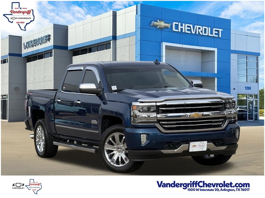 Used 2017 Chevrolet Silverado 1500 High Country Truck Crew Cab