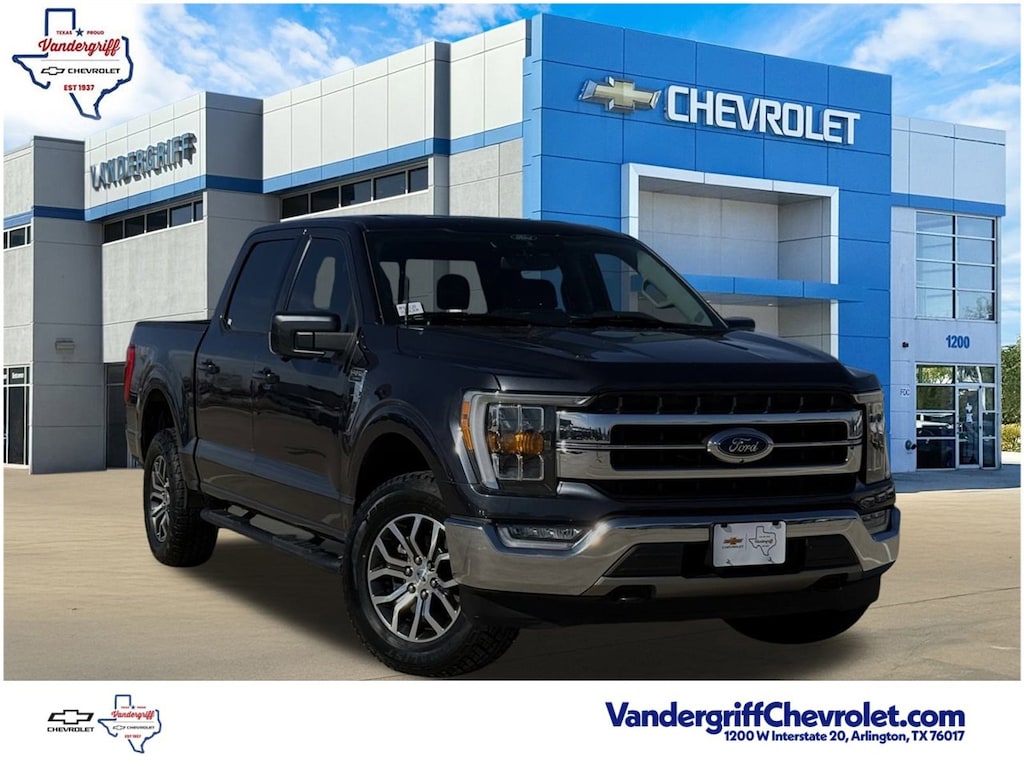 Used 2021 Ford F-150 Lariat Truck SuperCrew Cab