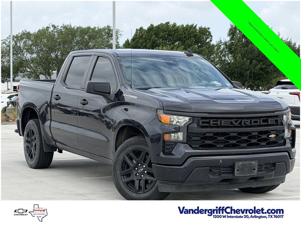Used 2023 Chevrolet Silverado 1500 Custom Truck Crew Cab