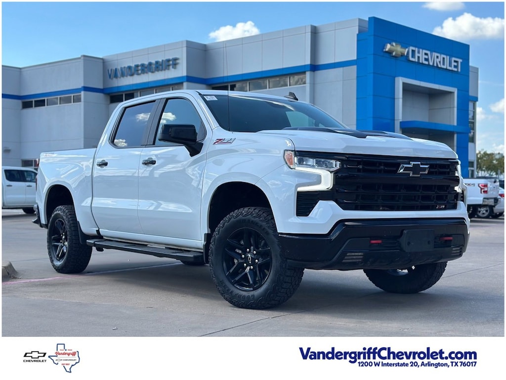 Certified 2024 Chevrolet Silverado 1500 LT Trail Boss Truck Crew Cab