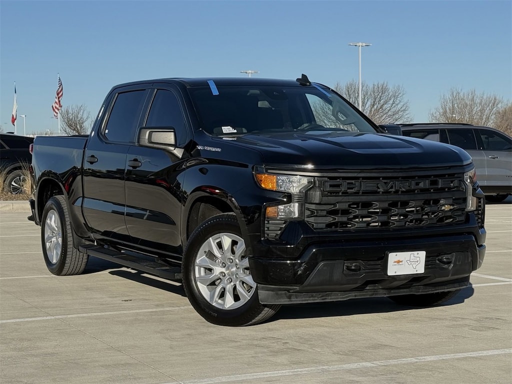 Used 2023 Chevrolet Silverado 1500 Custom Truck Crew Cab